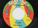 NORMA RUDD: He's Mine / Something Keeps Telling Me 45 (dj) rare Soul