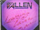 DE ALLEN Lovers Lane LP '88 ORIG PRIVATE CA AOR/Hard Rock STILL SEALED