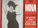 MINA canta en espanol quattro canzoni 7” 45 EP Spain Unique Picture Sleeve 1963