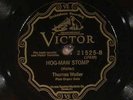 78 RPM -- Fats Waller, Victor 21525, EE+  Jazz