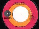 The Beatles Capitol 6066 45 Kansas City/Boys Target label