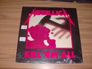 Metallica - Kill Em All MEGAFORCE LP in shrink with clean inner sleeve