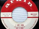 JAN & ARNIE dean I Love Linda / Beat that Can't Be Beat TEEN Bopper SURF 45 m255