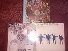 THE BEATLES ALBUMS REVOLVER HELP AND SGT PEPPER PICTURE DISC