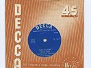 BILLY FURY very rare one sided Demo 45 Time Has Come Decca 1959