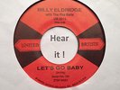 Rockabilly; Billy Eldridge; Let's Go Baby / My Blue Tears on UNITED ARTISTS re