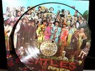 BEATLES SARGENT PEPPER PICTURE   VG -EX LP VINYL lonly heatr band