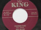 MOON MULLICAN: Cedarwood Blues / San Antonio Rose 45 Country