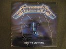 Metallica Ride The Lightning Megaforce 1984 Rare Heavy Metal Hard Rock