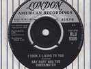 RAY RUFF And The CHECKMATES I Took A Liking To You (LONDON) UK 45