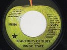 BEATLES 45 RINGO STARR BEAUCOUPS OF BLUES BLACK STAR LOS ANGELES APPLE 2969