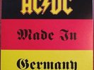 AC/DC MADE IN GERMANY RARE CLEAR LP