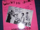 Adrenalin O.D. Wacky Hijinks Blue Vinyl Autographed hardcore punk