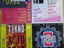 4 Oldchool Techno, Classics, EBM, New Beat, Acid House Vinyls