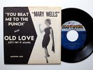 MARY WELLS you beat me to the punch 45 - rare orig PICTURE SLEEVE MOTOWN soul