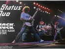 STATUS QUO  Back To Back Rare Original 1983 Official UK Record Company POSTER