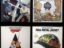 4x STANLEY KUBRIK Film OST LPs BARRY LYNDON Clockwork Orange 2001 METAL JACKET M