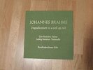 LUDWIG HOELSCHER cello & GERT HOELSCHER violin BRAHMS double concerto PRIVATE LP