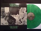 NIRVANA-Bleach LP GREEN MARBLED VINYL LTD.edition