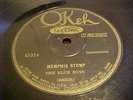 THE BLUE BOYS - OKEH ELECTRIC # 45314   