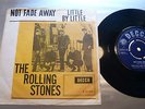 The Rolling Stones - Not Fade Away UK 45 Danish Pic. sleeve Decca 1964