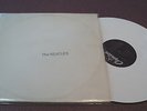 THE BEATLES WHITE ALBUM 2 LP WHITE VINYL W/ POSTER NM VINYL/VG+ COVER