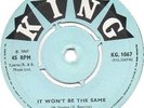 Gavin Hamilton - It Won't Be The Same - King Label - Freakbeat - Beat - Nice VG+