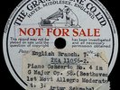 ARTUR SCHNABEL PIANO    Beethoven Concerto No 4     8 DIFFERENT UNISSUED TAKES
