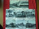 ARGO TRANSCORD..Train Sounds EP's x 8 Various EAF35/37/75/76/77/80/51/135.RARE