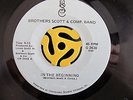 MODERN SOUL/FUNK 45-Brothers Scott & Comp. Band-In The Beginning-Bsc Vg++ HEAR