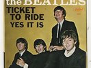 BEATLES 45 PS PICTURE SLEEVE TICKET TO RIDE WEST COAST CAPITOL 5407
