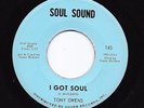 Northern Soul 45 TONY OWENS This Heart Can't Take No More/I Got Soul HEAR