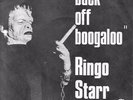 RINGO STARR 45 Blind Man/Back Off Boogaloo Blue Apple Label Pic Sleeve