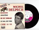 ** MICHEL DELPECH **  Rare 1er EP chez VOGUE en 1963