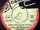 ROMEO & EMOTIONS - Don't Want To Let You Go / I Can't Do More - CALTONE '67