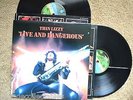 THIN LIZZY Live And Dangerous Rock Vertigo UK Swirl 2 RECORDs LPs VG++