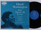 DINAH WASHINGTON For Those In Love EMARCY LP VG++