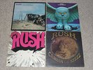 Rush - Rush / Fly By Night / Caress of Steel / A Farewell to Kings (4 no. LPs)