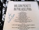 **SIGNED** WILSON PICKETT - IN PHILADELPHIA LP EX U.S ATLANTIC / AUTOGRAPH