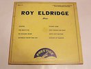 Roy Eldridge Plays (1951) 10 in. Deep Red Vinyl Record 1st Pressing RARE Jazz