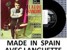 CLAUDE FRANCOIS DIS-LUI 45 T FONTANA ESPAGNOL LANGUETTE SPAIN ESPAGNE 1963