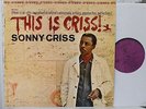 SABA Prestige  SONNY CRISS - This Is Criss    mint LP  Walter Davis