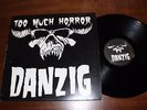 DANZIG Too Much Horror LP Very Rare Original Live Show '89 Misfits Samhain VG+