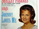 SHELLEY FABARES 45 Johnny Loves Me RARE PIC SLEEVE Teen Pop 1962 w5681