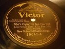 JAZZ NEW ORLEANS RHYTHM KINGS She's Cryin' For Me VICTOR 19645 V++