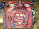 KING CRIMSON IN THE COURT OF THE CRIMSON KING 1970 PINK RIM ISLAND