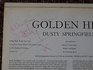 DUSTY SPRINGFIELD Original 1960's Philips LP. SIGNED Love Dusty. Autograph