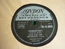 DION AND THE BELMONTS 78, I WONDER WHY / TEEN ANGEL  ORIG LONDON VG+