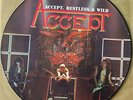 EX  ACCEPT RESTLESS AND WILD VINYL LP PICTURE DISC HEAVY METAL RECORDS HMI PD6