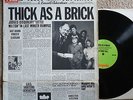 Jethro Tull - Thick As A Brick LP 1972 Orig Press A3/B2 Newspaper Sleeve CHR1003